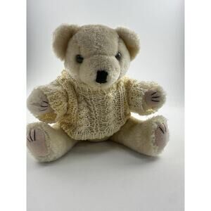 Toy Teddy Bear Color Cream 12 in.